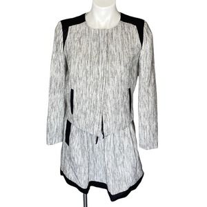 Banana Republic Skirt Suit Blazer Tweed Set Size Small 2/4